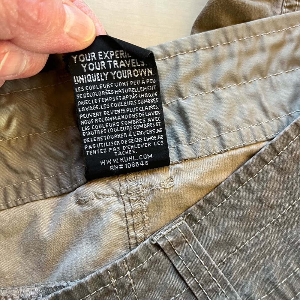Kuhl Men's Green Cargo Shorts - Picture 4 of 6